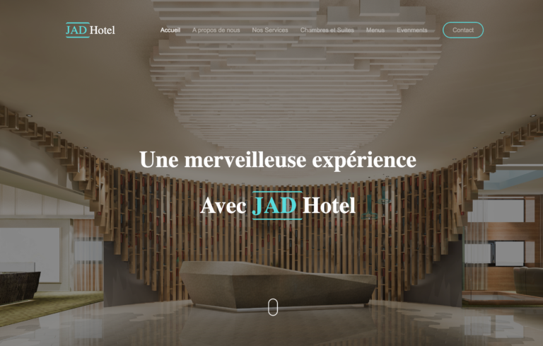 Projet,JAD Hotel