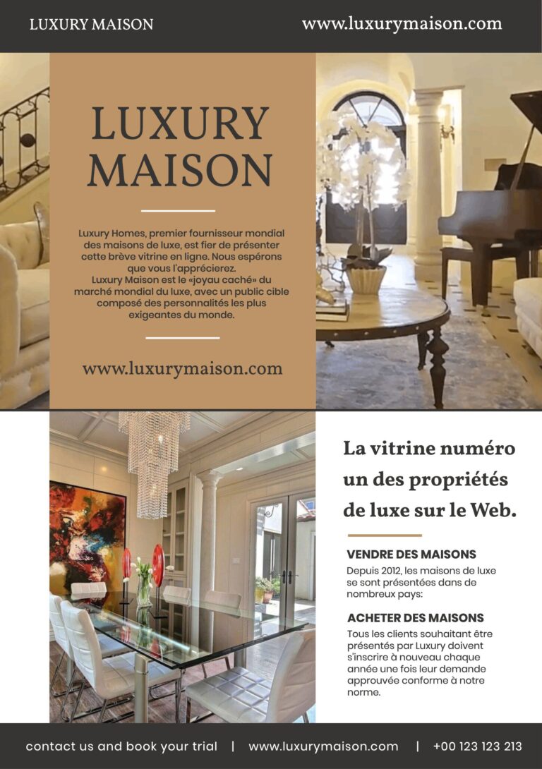 LUXURY MAISON